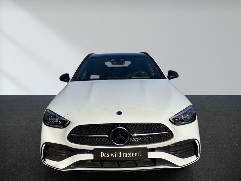 Weiß Gebraucht 2024 Mercedes C220 AMG Limousine | 55.450 € - Bild 1/3