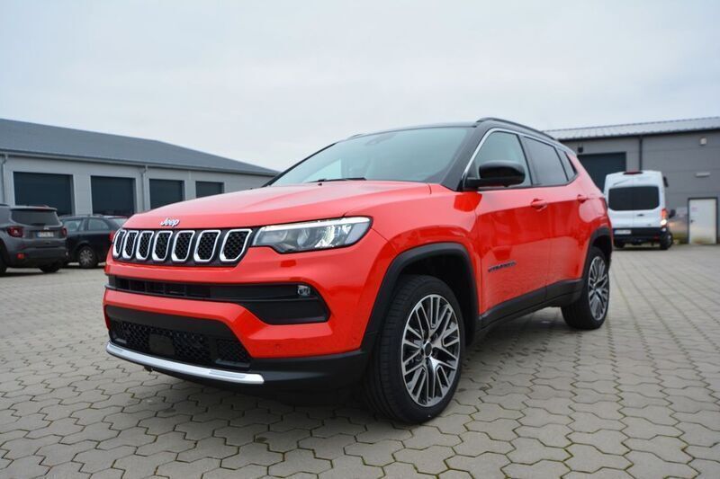 Rot Gebraucht 2022 Jeep Compass Limited SUV | 32.990 € (Teuer) - Bild 1/4