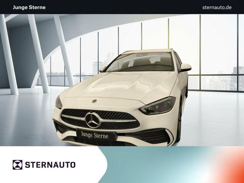 Weiß Gebraucht 2024 Mercedes C300 Advanced Plus Limousine | 46.886 € (Fairer Preis) - Bild 1/4