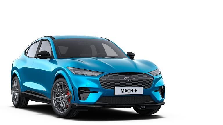 Grabber blue metallic Gebraucht 2024 Ford Mustang Mach-E GT SUV | 78.500 € - Bild 1/1