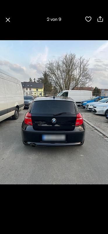 Second-hand BMW 116 122 CP (89 kW) 2009 Negru Hatchback