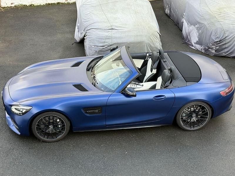 Gebraucht Mercedes AMG GT AMG 476 PS (350 kW) 2020 Blau Cabrio