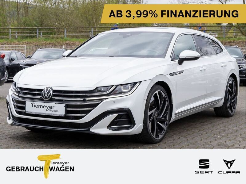 Weiß Gebraucht 2022 VW Arteon R-line Kombi | 29.930 € (Fairer Preis) - Bild 1/4