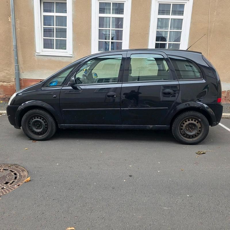 Gebraucht Opel Meriva 105 PS (77 kW) 2003 Schwarz Van / Kleinbus