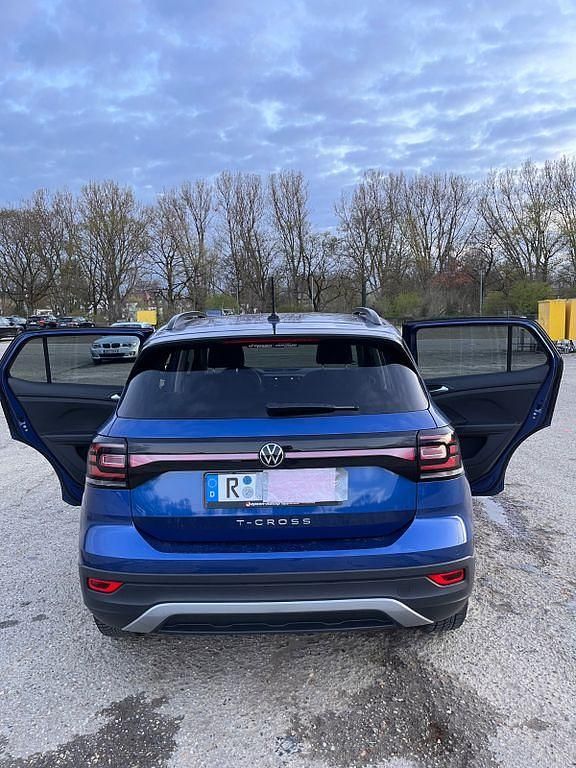 Gebraucht VW T-Cross 110 PS (80 kW) 2021 Blau SUV