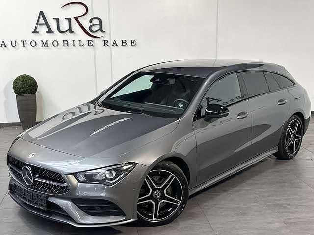 Mountaingrau Gebraucht 2020 Mercedes CLA220 AMG line Limousine | 27.449 € (Fairer Preis) - Bild 1/4
