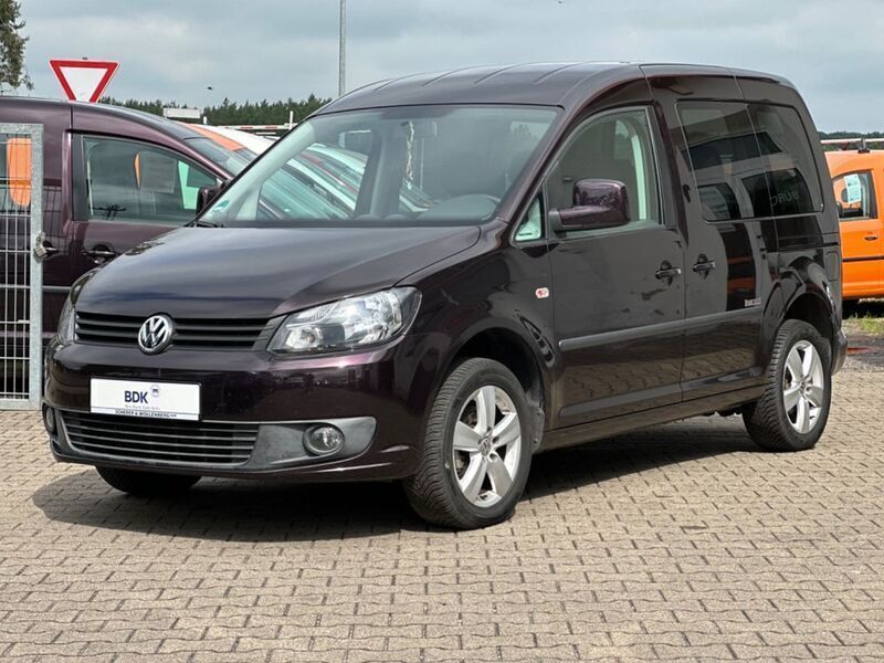Gebraucht VW Caddy Trendline 102 PS (75 kW) 2011 Schwarz Van / Kleinbus