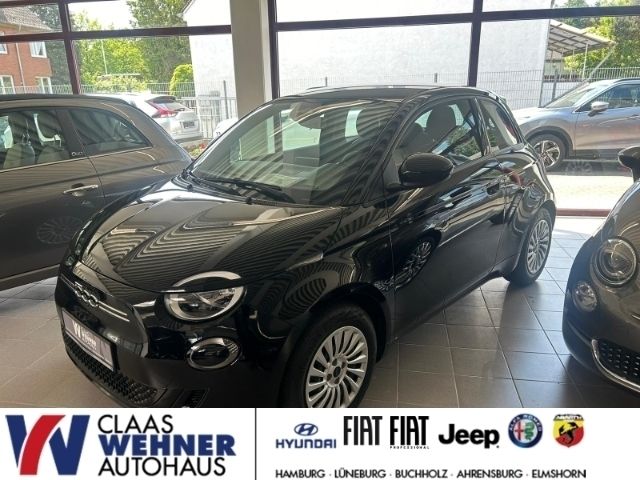 Onyx schwarz) (schwarz Gebraucht 2022 Fiat 500e Action Kleinwagen | 12.900 € (Fairer Preis) - Bild 1/4