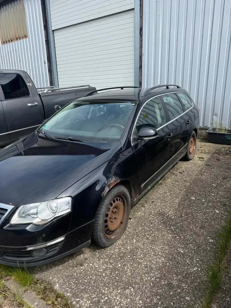 Usata VW Passat 140 CV (102 kW) 2007 Nero Station wagon
