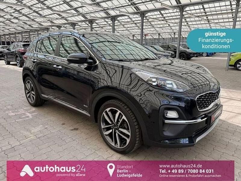Schwarz Gebraucht 2021 Kia Sportage Platinum Edition SUV | 23.990 € (Fairer Preis) - Bild 1/4