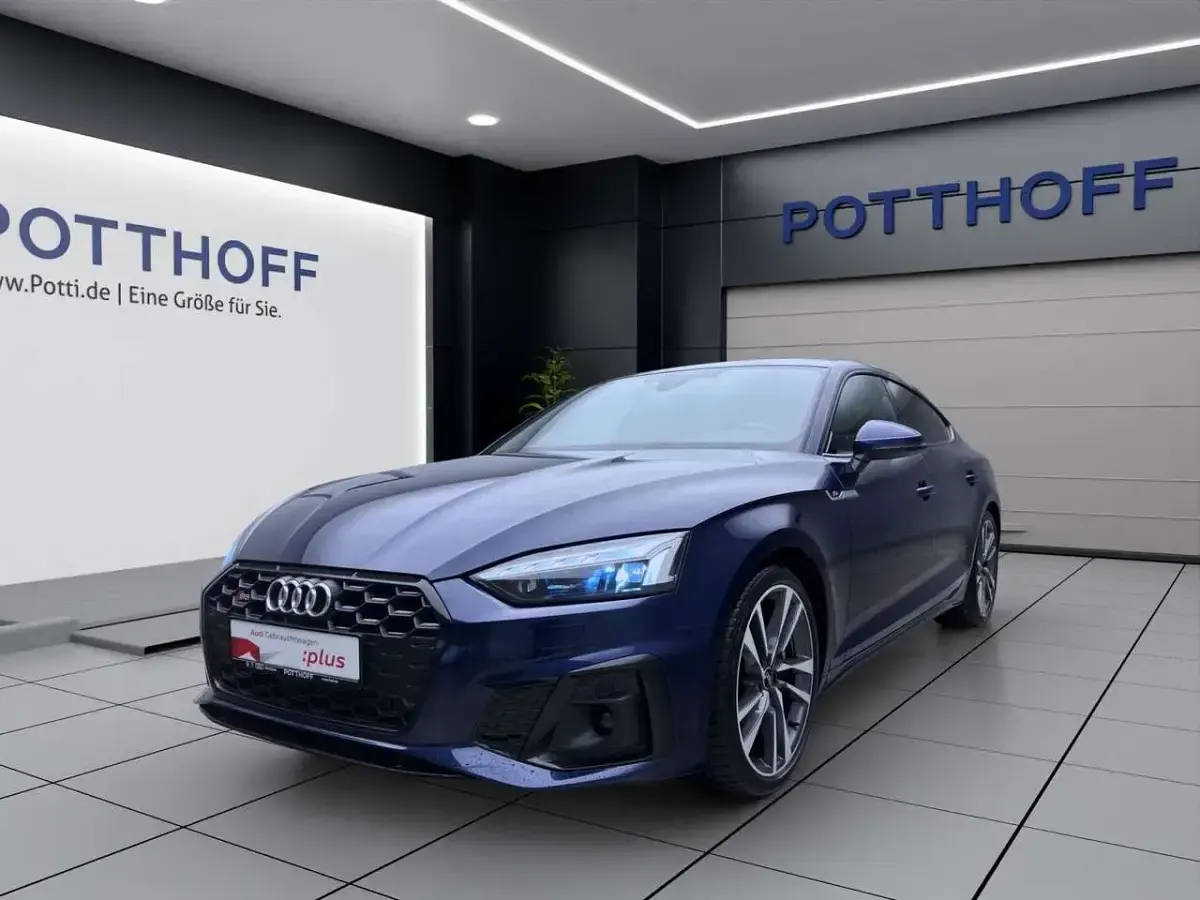 Gebraucht Audi S5 341 PS (250 kW) 2023 Navarrablau metallic Coupé