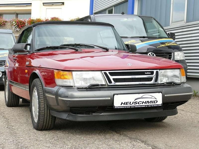 Gebraucht Saab 900 Cabriolet 160 PS (117 kW) 1987 Kirschrot Cabrio