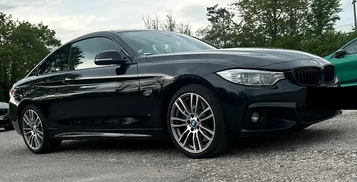 Gebraucht BMW 435 Sport Line 313 PS (230 kW) 2014 Schwarz Coupé