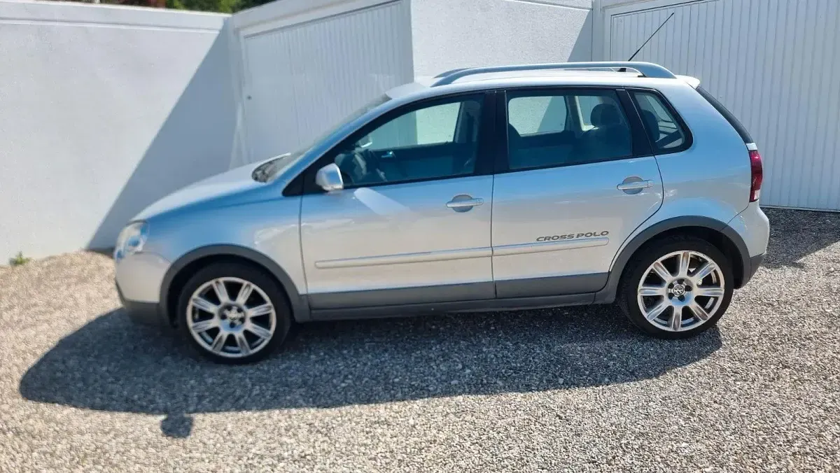Gebraucht VW Polo Cross 80 PS (58 kW) 2007 Silber Kleinwagen