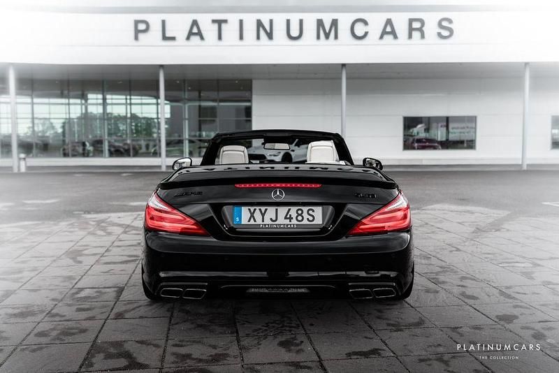Gebraucht Mercedes SL63 AMG AMG 537 PS (394 kW) 2013 Schwarz Cabrio