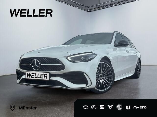 Polar white Gebraucht 2023 Mercedes C300 AMG line Kombi | 41.790 € (Fairer Preis) - Bild 1/4