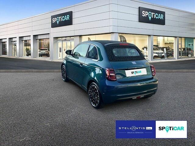 Gebraucht Fiat 500e La Prima 86 kW (118 PS) 2021 Grünlackierung (metallic) Cabrio