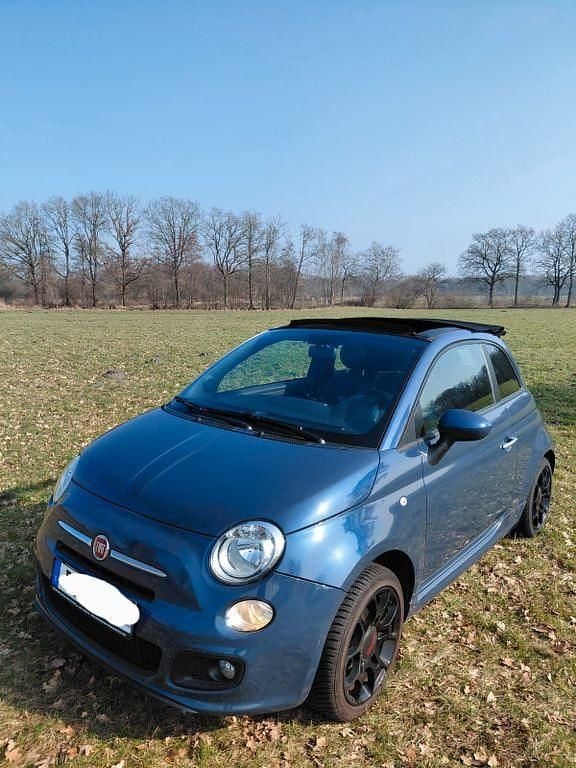 Second-hand Fiat 500C S 69 CP (50 kW) 2014 Albastru Cabrio