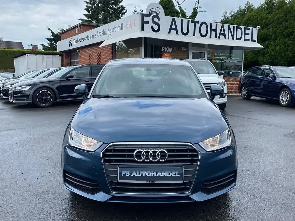 Gebraucht Audi A1 Sportback 82 PS (60 kW) 2017 Blau Kleinwagen