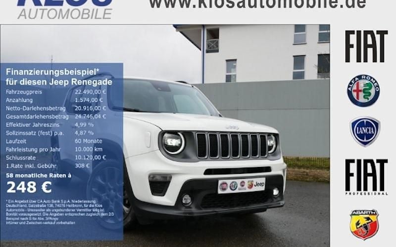 Gebraucht Jeep Renegade 131 PS (96 kW) 2023 Weiß / dach schwarz SUV