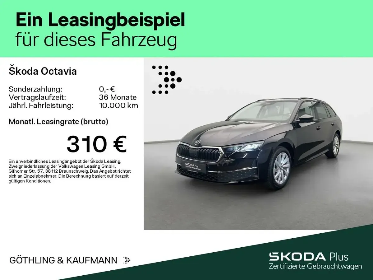 Gebraucht Skoda Octavia Selection 150 PS (110 kW) 2025 Schwarzmagic perleffekt Kombi