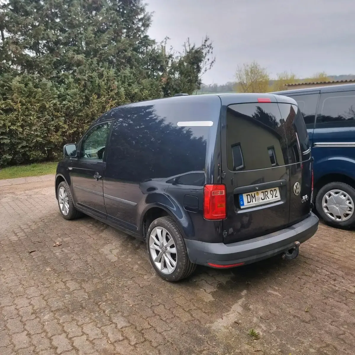 Gebraucht VW Caddy 150 PS (110 kW) 2019 Blau Van / Kleinbus