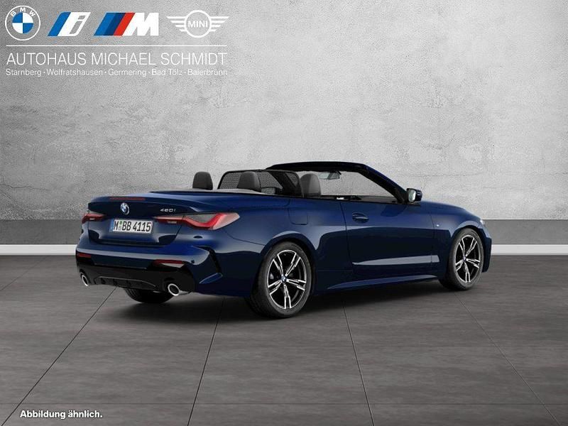 Neu BMW 420 M Sport 184 PS (135 kW) 2026 Tansanitblau ii Cabrio