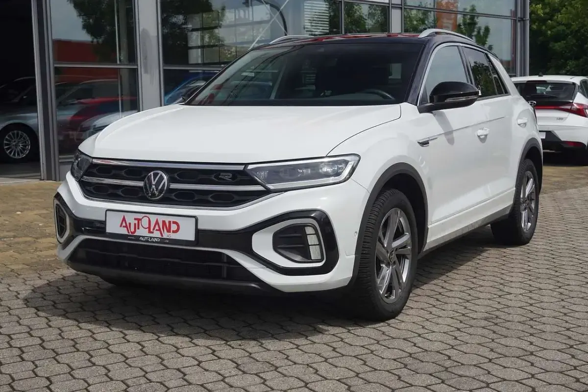 Gebraucht VW T-Roc R-line 110 PS (80 kW) 2023 Weiß SUV