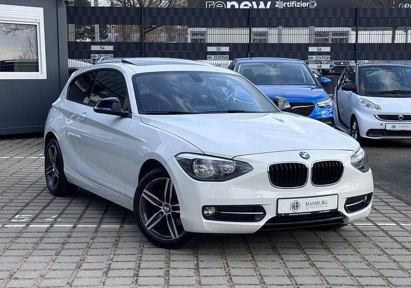 Gebraucht BMW 116 Advantage 136 PS (100 kW) 2014 Weiß Kleinwagen
