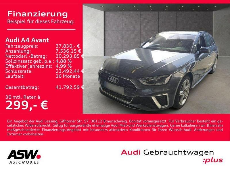 Gebraucht Audi A4 S-Line 204 PS (150 kW) 2024 Daytonagrau perleffekt Kombi