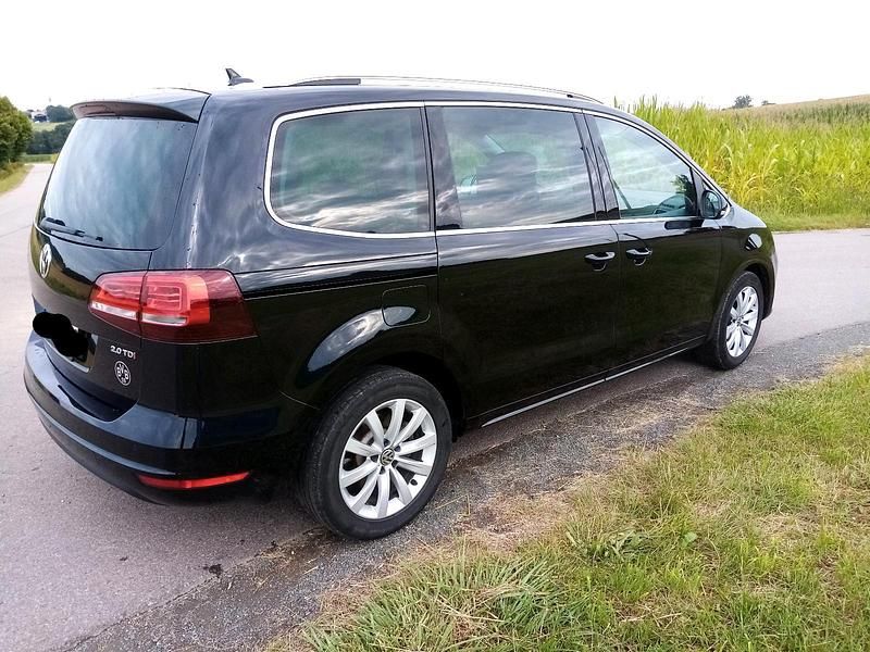Gebraucht VW Sharan Highline 184 PS (135 kW) 2017 Schwarz Van / Kleinbus