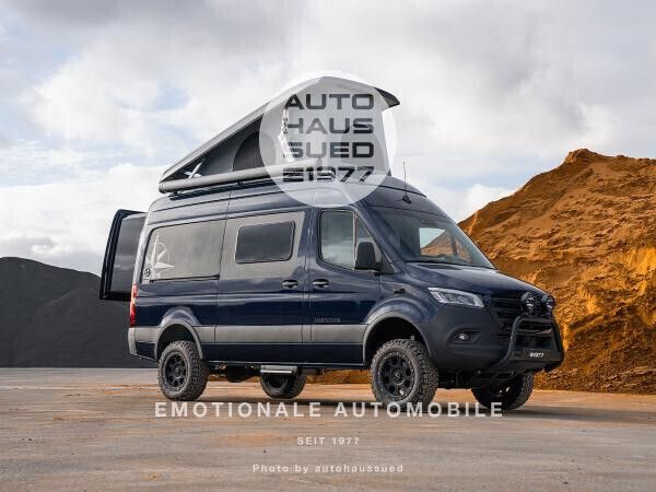 Blau (canvsitblau, raptor schwarz) Neu 2024 Mercedes Sprinter Edition Van | 198.500 € - Bild 1/4