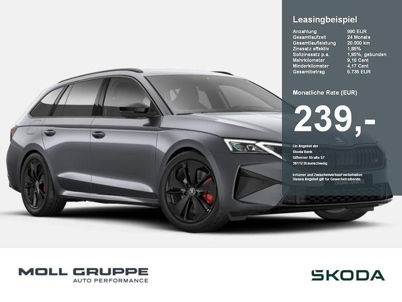 Grau Neu 2025 Skoda Octavia RS Kombi | 40.480 € (Guter Preis) - Bild 1/4