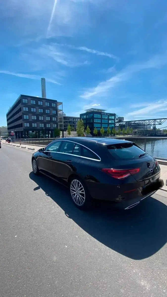 Gebraucht Mercedes CLA200 150 PS (110 kW) 2020 Schwarz Coupé