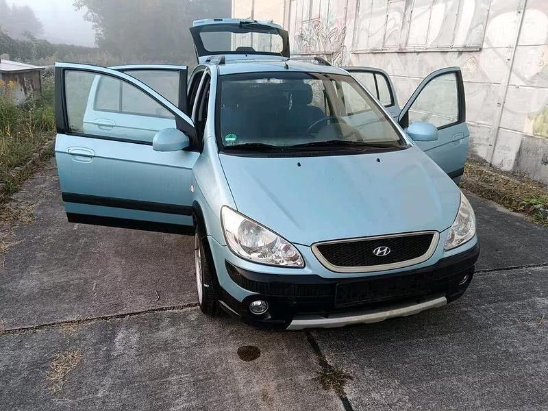 Blau Gebraucht 2008 Hyundai Getz Kleinwagen | 1.899 € (Fairer Preis) - Bild 1/4