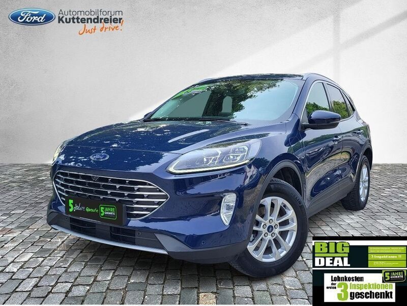 Blazerblau Gebraucht 2022 Ford Kuga Titanium X SUV | 22.980 € (Superpreis) - Bild 1/3