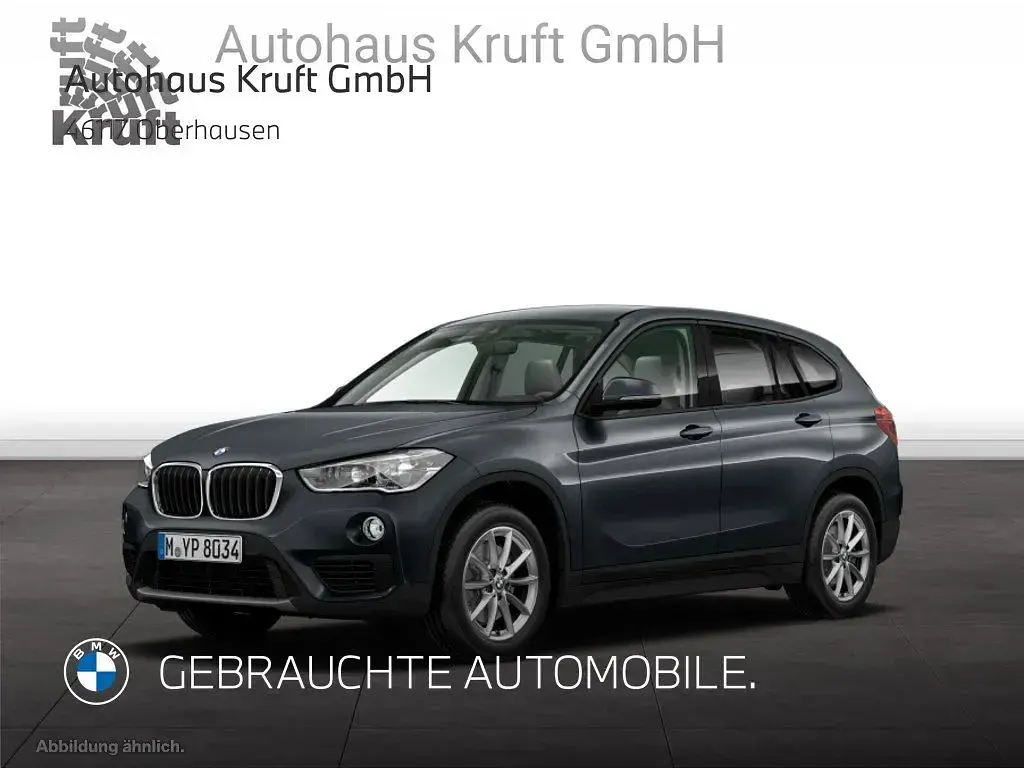 Używany BMW X1 Advantage 192 KM (141 kW) 2018 Szary SUV