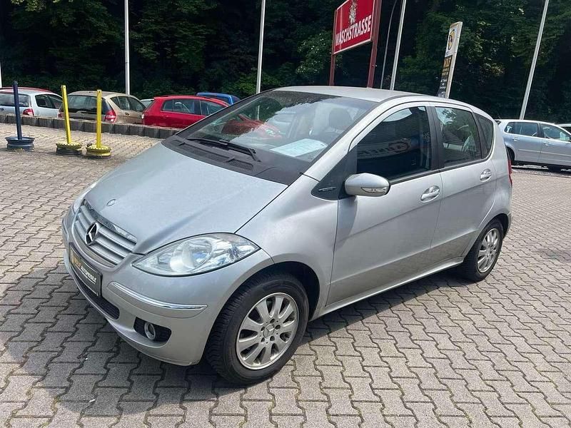Polarsilber metalliclack Gebraucht 2005 Mercedes A170 Kleinwagen | 1.999 € (Fairer Preis) - Bild 1/4
