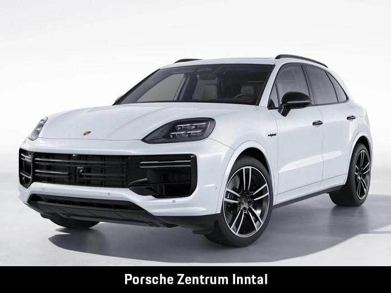 Carraraweissmetallic Gebraucht 2024 Porsche Cayenne Turbo E-Hybrid SUV | 159.900 € - Bild 1/4