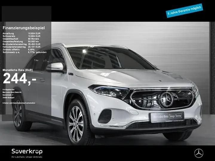 Iridiumsilber Gebraucht 2022 Mercedes EQA250 Progressive SUV | 30.925 € (Fairer Preis) - Bild 1/4