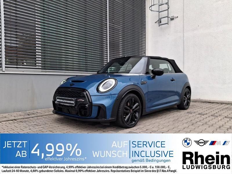 Blau Gebraucht 2022 Mini Cooper S Cabriolet Cabrio | 27.990 € (Fairer Preis) - Bild 1/4
