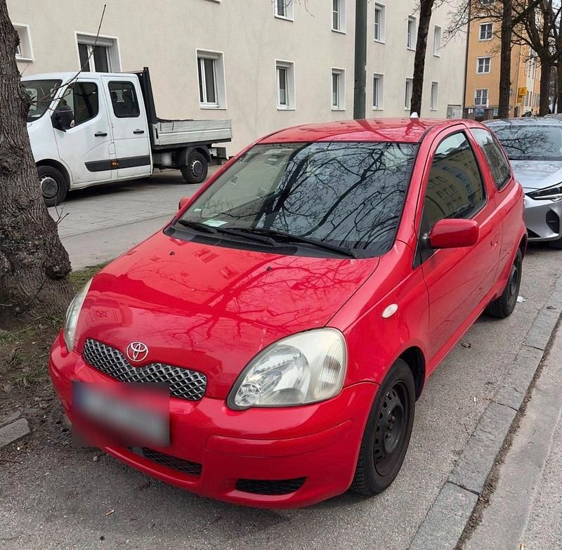 Gebraucht Toyota Yaris 2003 Rot Kleinwagen