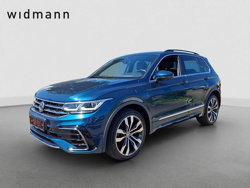 Nightshade blue metallic Gebraucht 2023 VW Tiguan R-line SUV | 36.850 € (Fairer Preis) - Bild 1/4