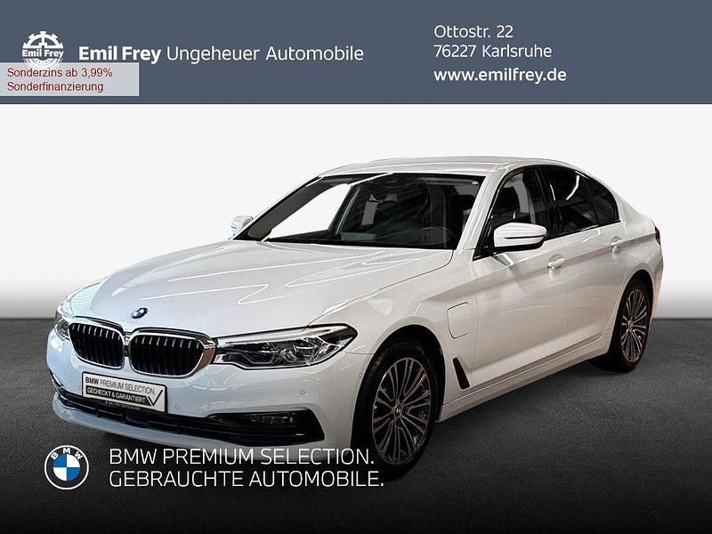 Alpinweiß Gebraucht 2021 BMW 530e Sport Line Limousine | 28.990 € (Superpreis) - Bild 1/2