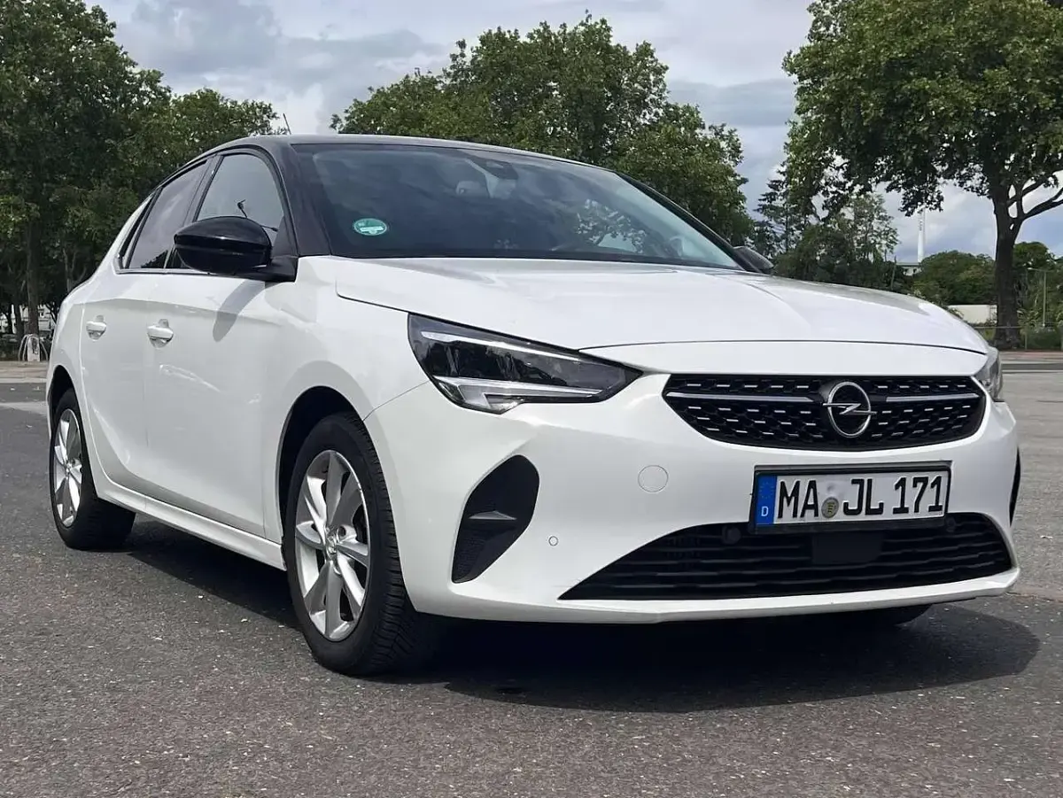 Gebraucht Opel Corsa Elegance 101 PS (74 kW) 2021 Weiß Kleinwagen