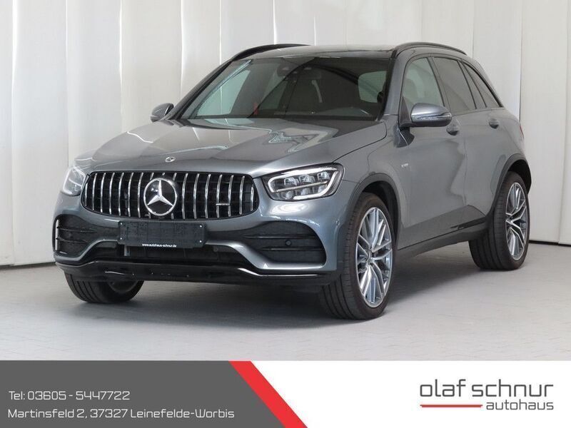 Grau Gebraucht 2022 Mercedes GLC43 AMG AMG SUV | 51.750 € (Superpreis) - Bild 1/4