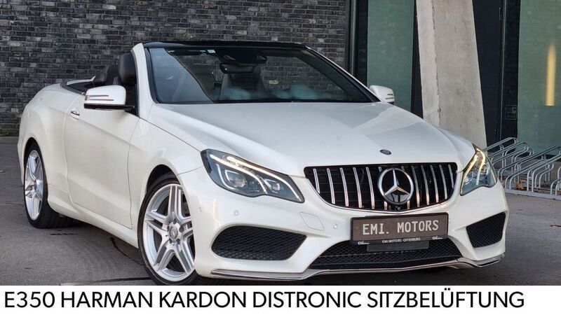 Weiß Gebraucht 2014 Mercedes E350 Sport Cabrio | 27.950 € (Etwas zu teuer) - Bild 1/4