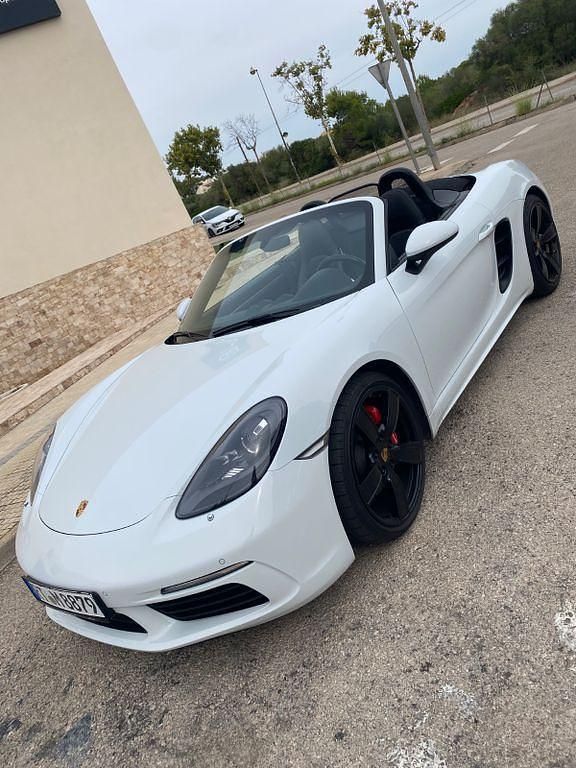 Weiß Gebraucht 2019 Porsche Boxster S Cabrio | 59.995 € (Etwas zu teuer) - Bild 1/4