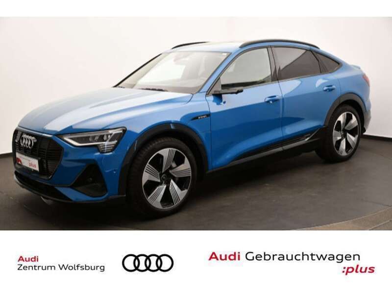 Antiguablau metallic Gebraucht 2020 Audi e-tron SUV | 36.580 € (Fairer Preis) - Bild 1/4