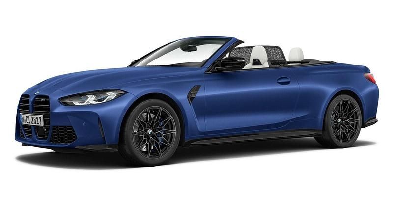 Blau Gebraucht 2022 BMW M4 Cabriolet Competition Edition Cabrio | 73.280 € (Fairer Preis) - Bild 1/4